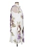 Robbie Bee Floral White Cocktail Dress Size 12 - photo 4