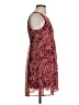 Express 100% Polyester Floral Burgundy Casual Dress Size XS - photo 4