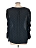 Max Studio 100% Polyester Black Long Sleeve Blouse Size L - photo 2