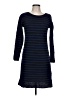Chiaramente Stripes Blue Casual Dress Size L - photo 1