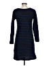Chiaramente Stripes Blue Casual Dress Size L - photo 2