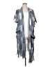 Ariat 100% Cotton Blue Kimono Size XL - photo 1