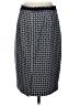 Talbots Graphic Blue Gray Formal Skirt Size 4 - photo 2