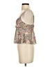 Shein Silver Sleeveless Blouse Size S - photo 5