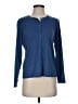 L.L.Bean 100% Cotton Blue Long Sleeve Henley Size S - photo 1