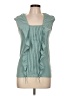 Babini Teal Sleeveless Blouse Size L - photo 1