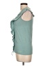 Babini Teal Sleeveless Blouse Size L - photo 5