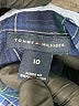 Tommy Hilfiger Plaid Blue Long Sleeve Button-Down Shirt Size 10 - photo 3