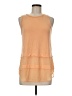 MICHAEL Michael Kors Orange Sleeveless Top Size M - photo 1