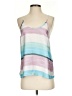 Mystree 100% Polyester Silver Sleeveless Top Size S - photo 1