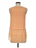 MICHAEL Michael Kors Orange Sleeveless Top Size M - photo 2