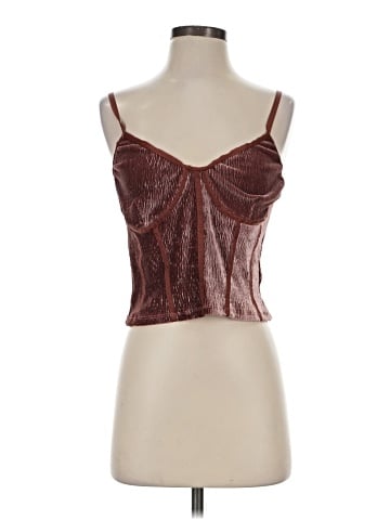 Blue Tassel Sleeveless Blouse (view 1)