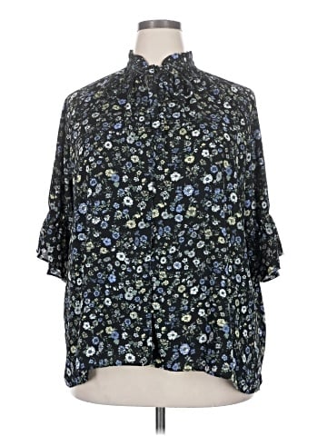 Uniqlo 3/4 Sleeve Blouse (view 1)
