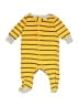 Gerber 100% Cotton Stripes Yellow Long Sleeve Onesie Size Newborn - photo 1
