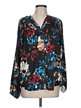 Anne Klein Long Sleeve Blouse