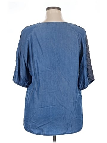 retrology Short Sleeve Blouse (view 2)
