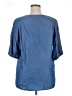 retrology Blue Short Sleeve Blouse Size XL - photo 2