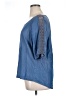 retrology Blue Short Sleeve Blouse Size XL - photo 5