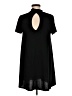 Forever 21 Solid Black Casual Dress Size M - photo 2