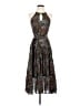 A.L.C. Print Black Cocktail Dress Size 0 - photo 1