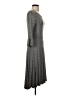 Assorted Brands Polka Dots Gray Casual Dress Size S - photo 4
