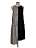 Tibi Plaid Gray Casual Dress Size 10 - photo 1