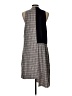 Tibi Plaid Gray Casual Dress Size 10 - photo 2