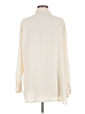 Shein Long Sleeve Button-Down Shirt (view 2)