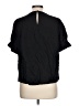 DKNY Black Short Sleeve Blouse Size L - photo 2