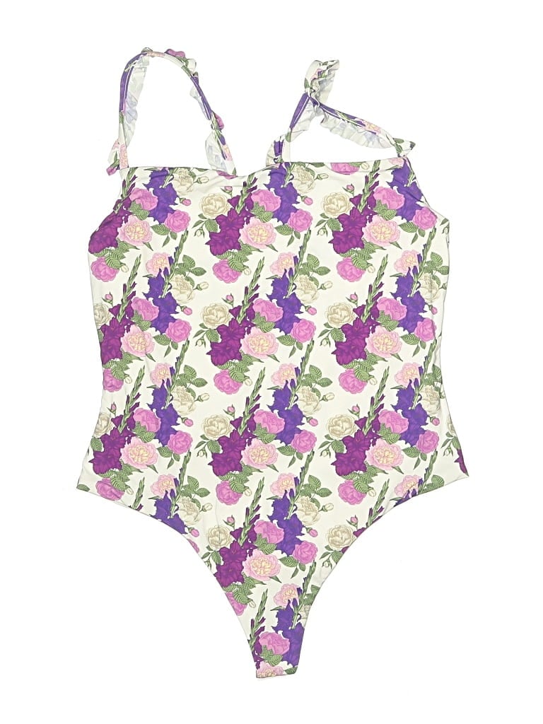 Pre-owned Dippin' Daisy's Swimwear One Piece Swimsuit In Purple