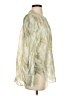 Assorted Brands Ivory Green Long Sleeve Blouse Size 5 - photo 4