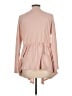 SELF E 100% Polyester Pink Kimono Size L - photo 2
