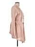 SELF E 100% Polyester Pink Kimono Size L - photo 4