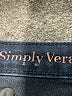 Simply Vera Vera Wang Color Block Blue Jeans Size 10 - photo 7