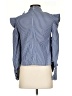 Boohoo Blue Sleeveless Blouse Size 4 - photo 2