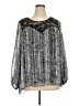 Alyx Gray Long Sleeve Blouse Size 2X - photo 1
