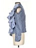 Boohoo Blue Sleeveless Blouse Size 4 - photo 5