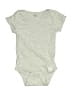 Gerber 100% Cotton Solid Gray Short Sleeve Onesie Size 3-6 mo - photo 1