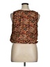 Evereve 100% Polyester Brown Sleeveless Blouse Size XL - photo 2