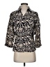Saint Tropez West 100% Linen Paisley Gold Blazer Size S - photo 1