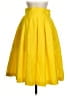 Ann Mashburn Solid Yellow Formal Skirt Size XS - photo 1
