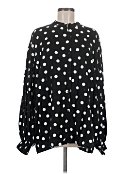 We Wore What Long Sleeve Blouse