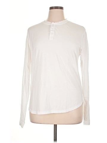 Monrow Long Sleeve Henley (view 1)