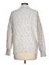 Unbranded 100% Polyester Tweed Silver Pullover Sweater Size L - photo 2