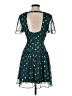 Francesca's 100% Polyester Polka Dots Teal Cocktail Dress Size S - photo 2