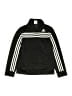 Adidas 100% Polyester Stripes Black Track Jacket Size 10 - 12 - photo 1