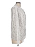 Unbranded 100% Polyester Tweed Silver Pullover Sweater Size L - photo 4