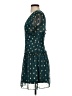 Francesca's 100% Polyester Polka Dots Teal Cocktail Dress Size S - photo 5