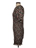 Unbranded 100% Polyester Print Black Cocktail Dress Size S - photo 5