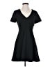 Hutch Solid Black Casual Dress Size S (petite) - photo 1